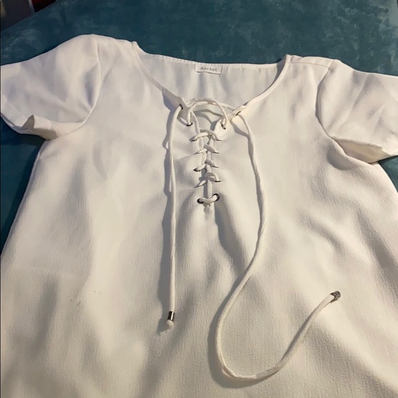 market white dress - Picture 2 of 4